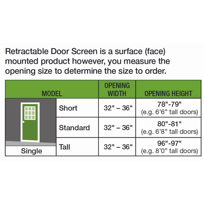LARSON Brisa 36'' Aluminum Screen Doors & Reviews Wayfair
